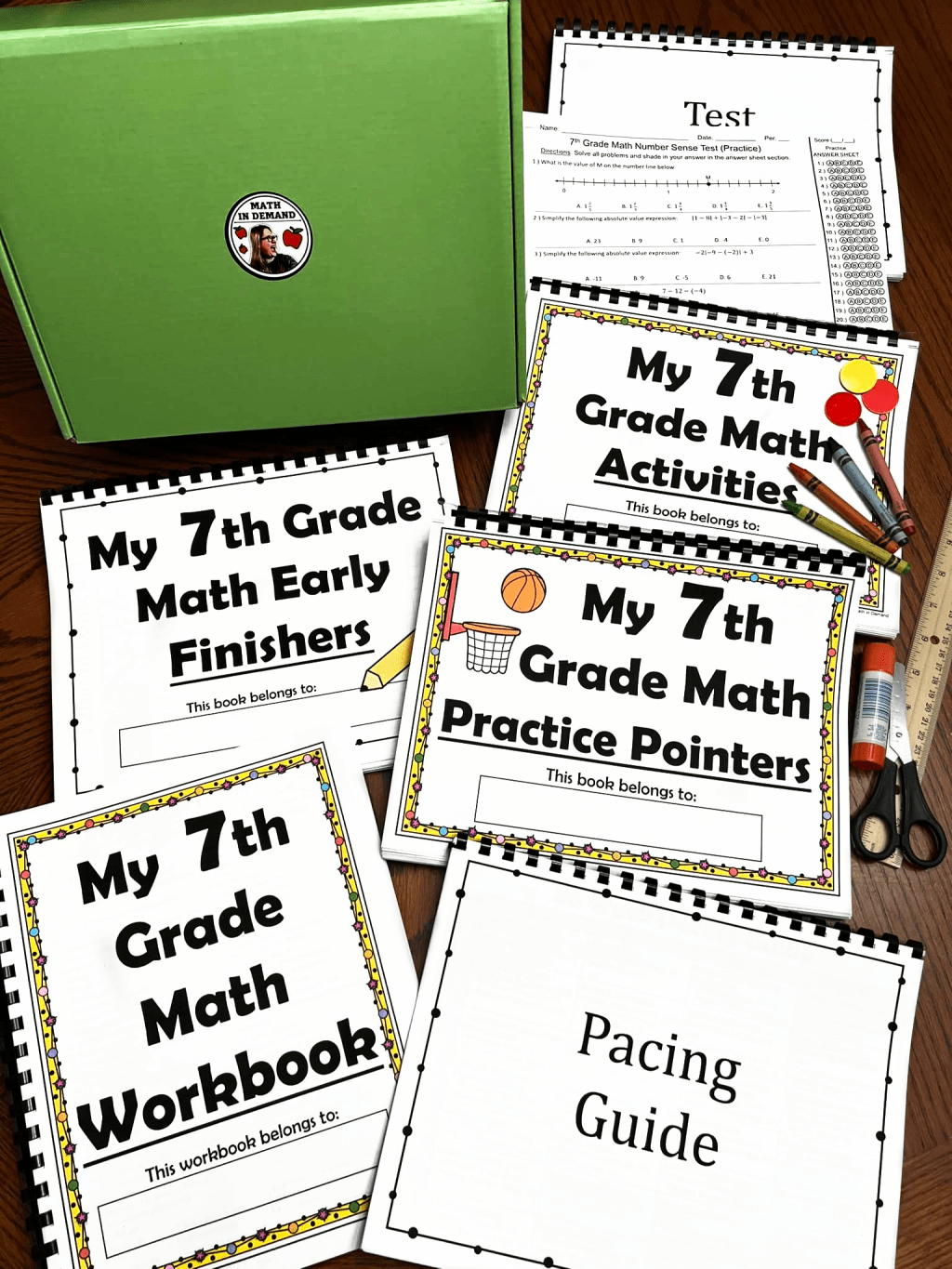 7th Grade Math Homeschool&nbsp;Box